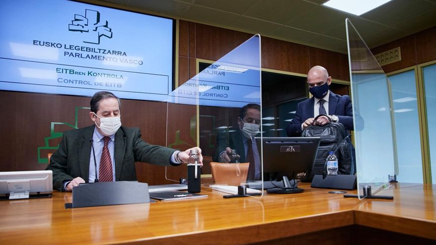Portazo de Vox en el Parlamento Vasco y quejas de PP y PSE-EE en la comisión de control de EiTB