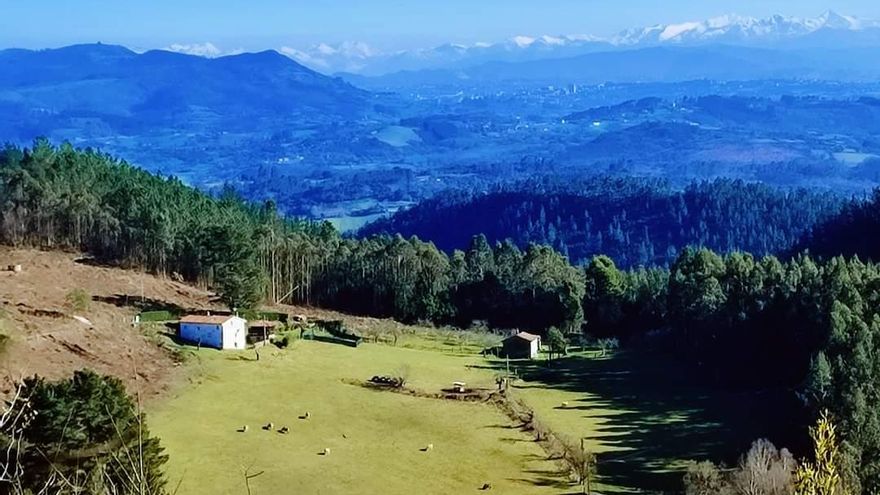 Más de 1500 alegaciones contra la construcción de un parque eólico que afectará a cinco concejos asturianos