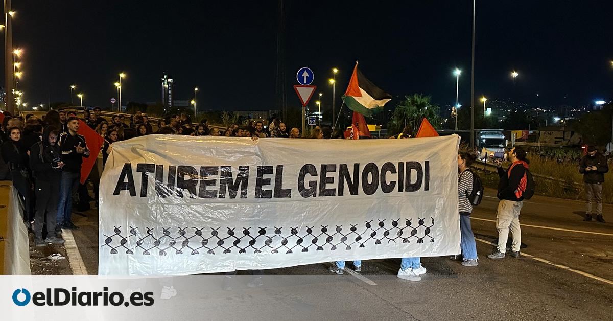 La huelga por Palestina arranca en Catalunya con piquetes, cortes de carreteras y cancelaciones de trenes