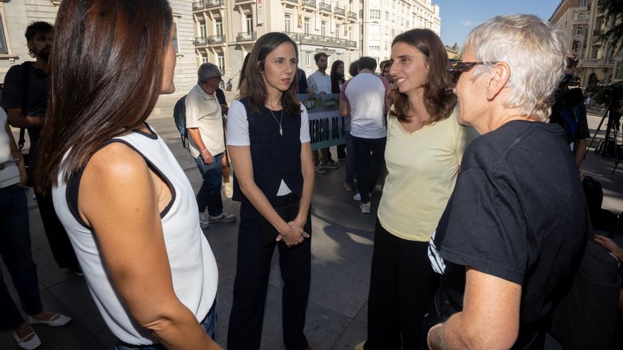 Podemos mantiene el pulso al Gobierno con el embargo a Israel en mitad de la presión del movimiento propalestino