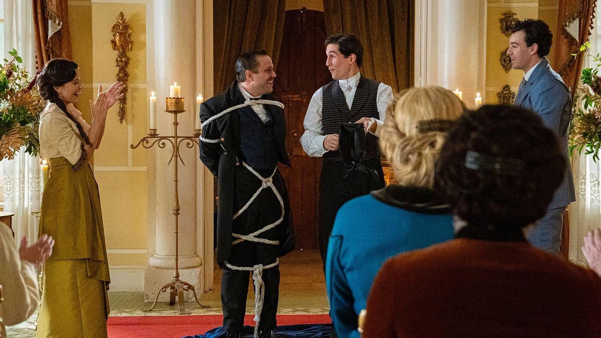 Un mago celebra una función en 'La Promesa'