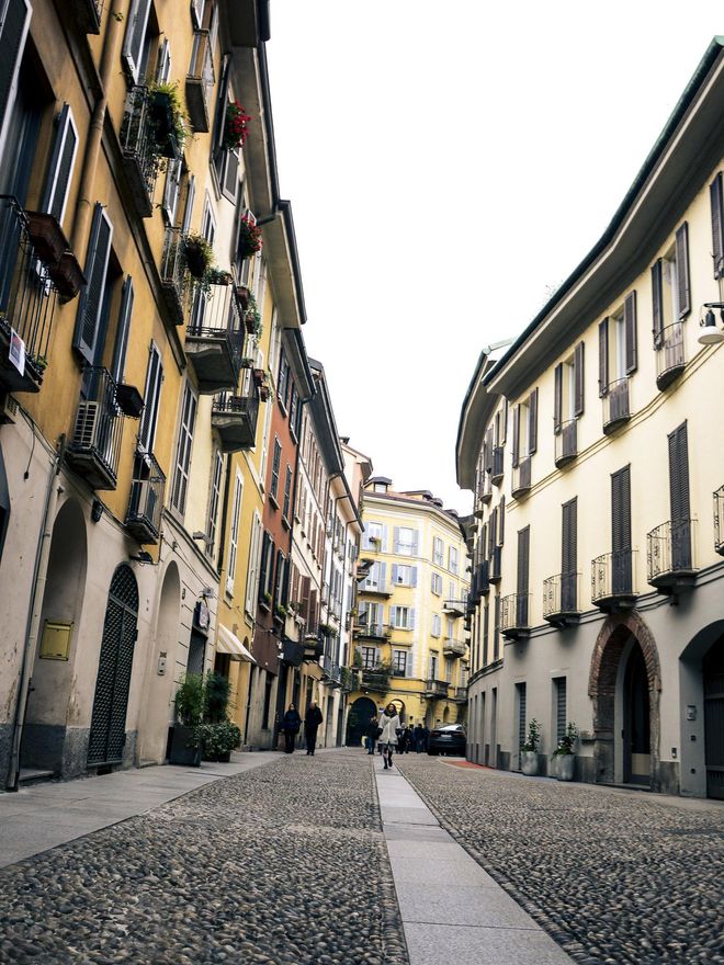 Calles de Brera.