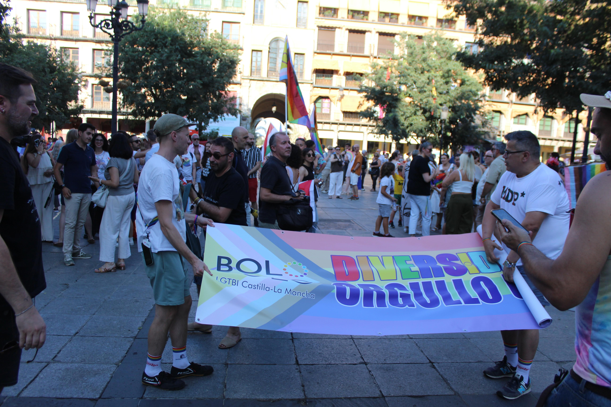 Manifestación por el Día del Orgullo LGTBI 2025 en Toledo