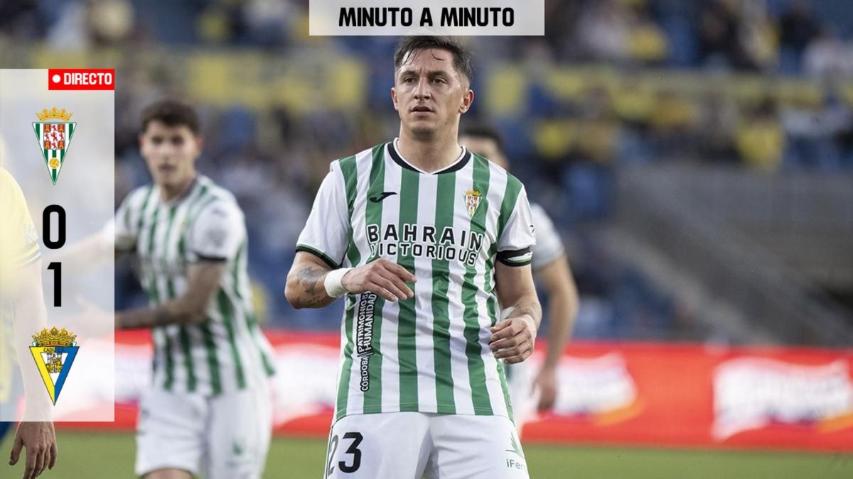 Sigue en directo el Cádiz CF - Córdoba CF en 'Cordópolis' (0-1)