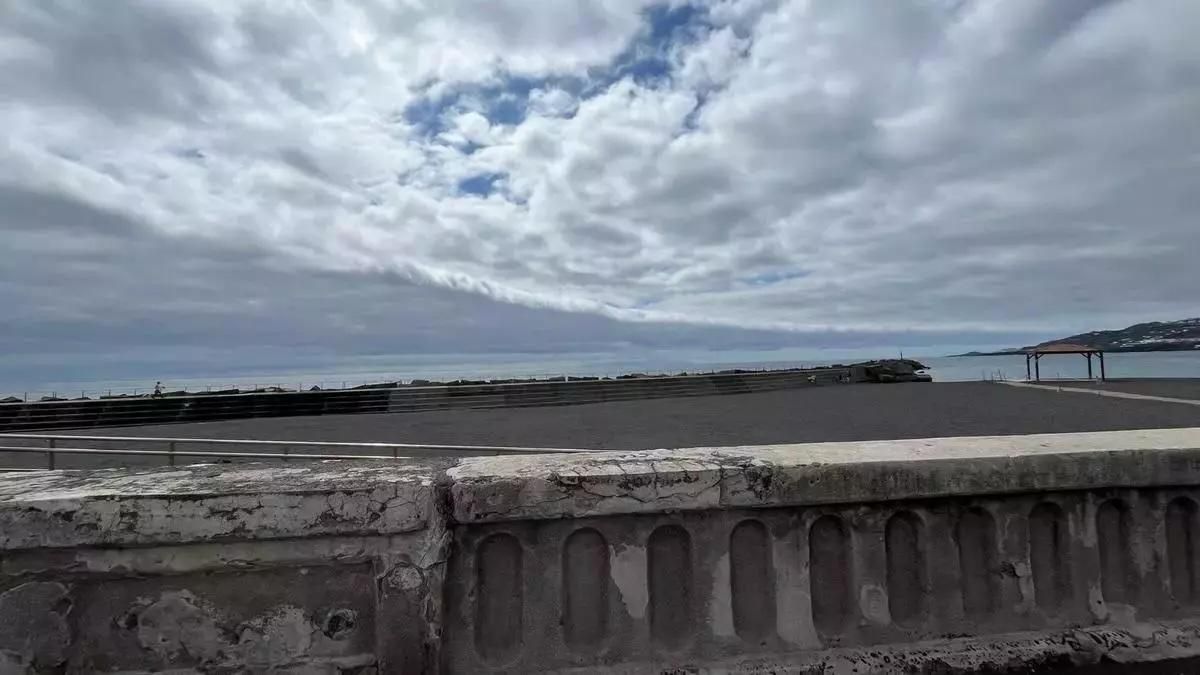Nuboso este lunes en el norte y este de La Palma