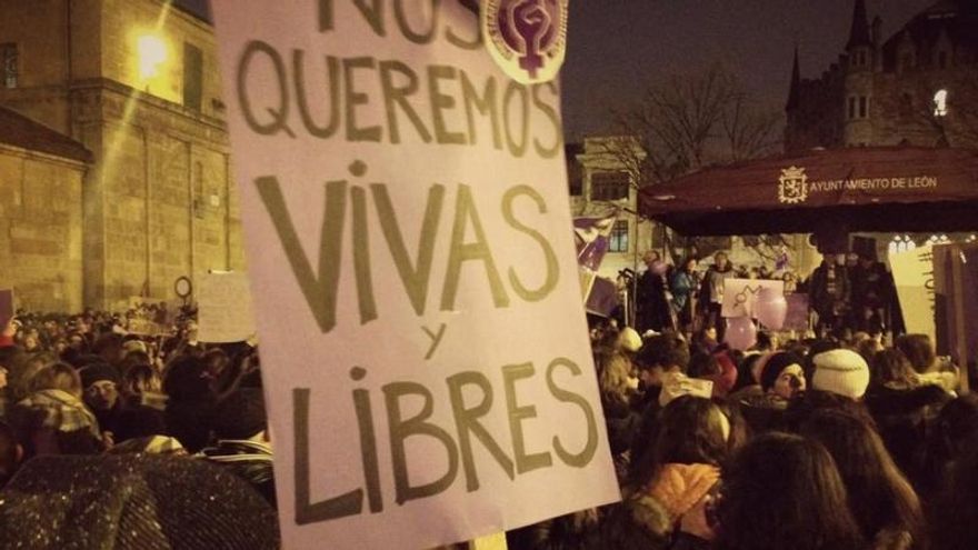 Manifestación 8M en León