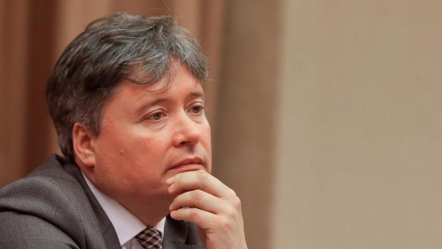 El portavoz del PP en la Comisión de Justicia del Congreso, Luis Santamaría.