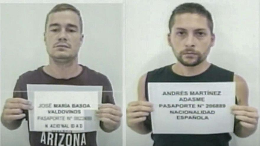 Estos son los cinco presos españoles liberados por Venezuela