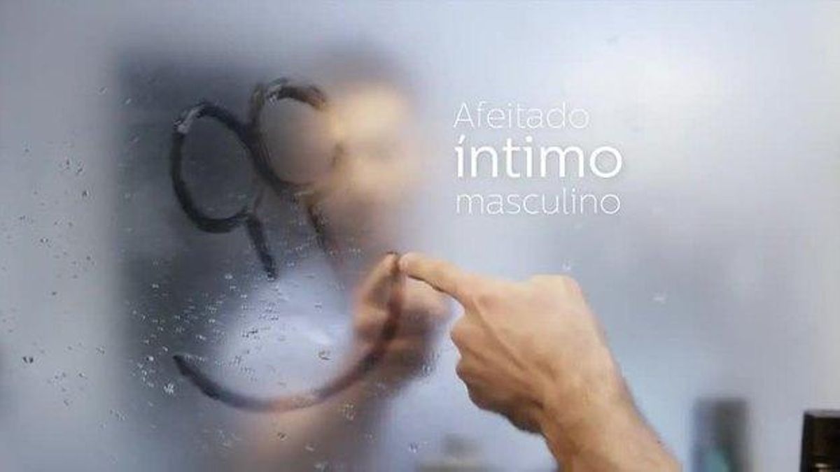 El anuncio sobre depilación genital masculina que triunfa en la red