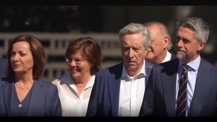 RTVE promociona a lo 'Reservoir Dogs' su Telediario especial con Matías Prats, Ana Blanco, Franganillo y otros históricos