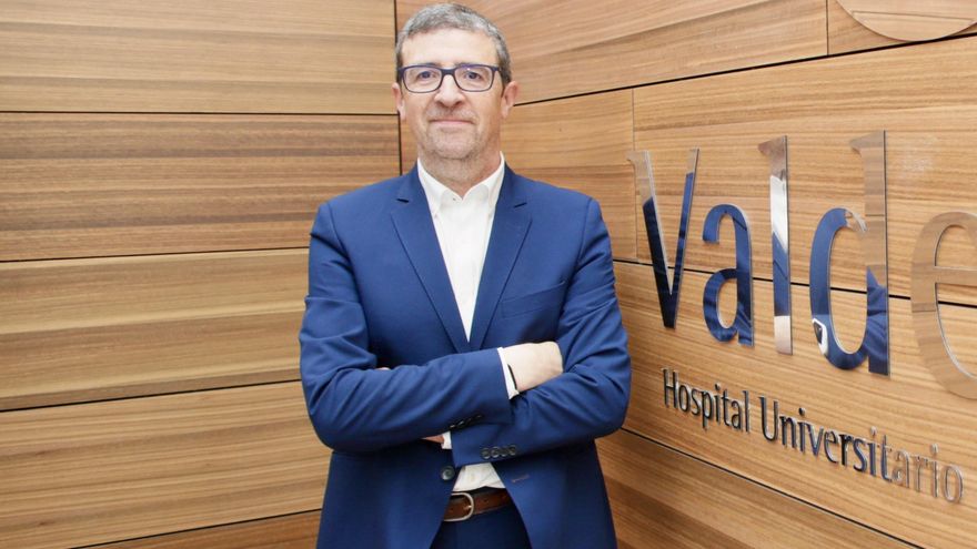 El gerente del Hospital Univesitario Marqués de Valdecilla, Félix Rubial.