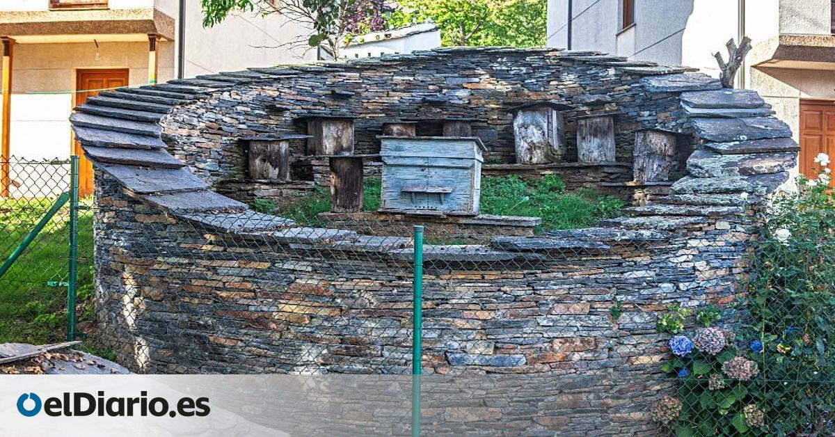 Estas construcciones, de entre 10 y 20 metros de diámetro, se idearon hace siglos para proteger las colmenas del ataque de osos