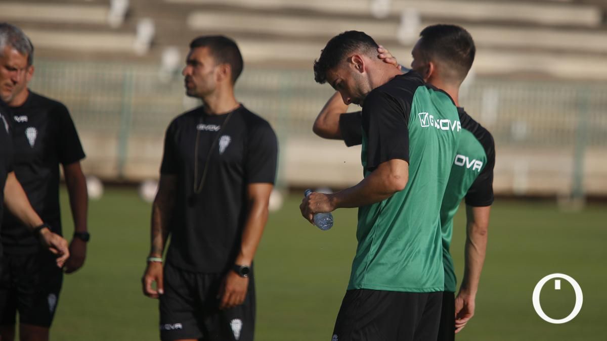 Primer entrenamiento del Córdoba CF tras las vacaciones