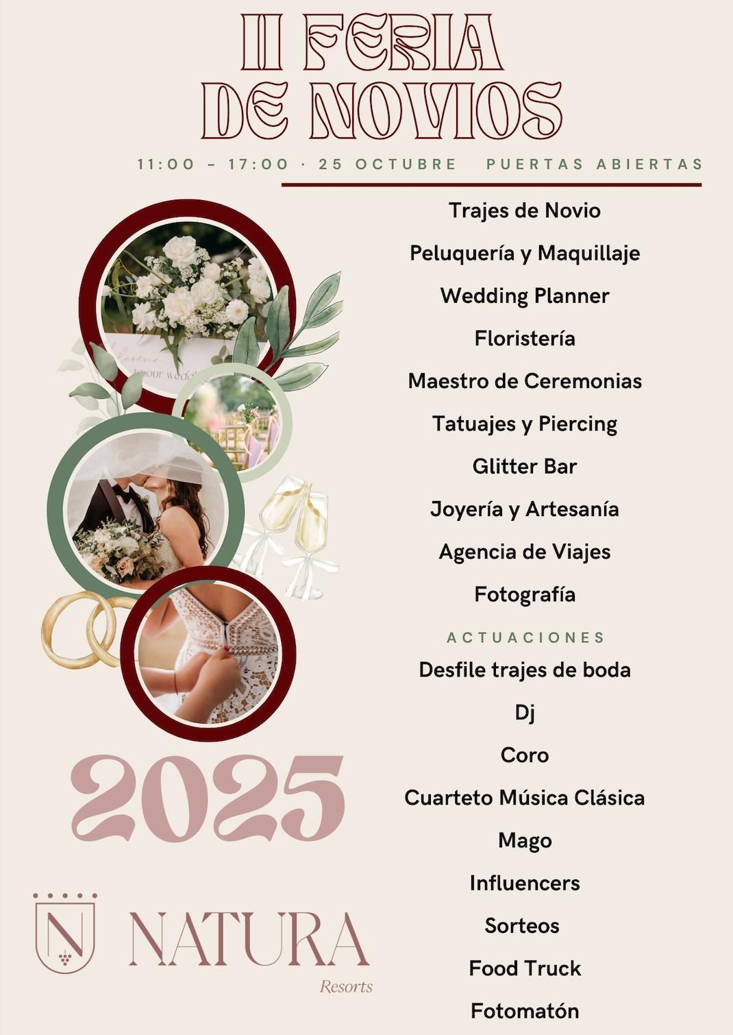 Feria de Bodas en Natura Resorts