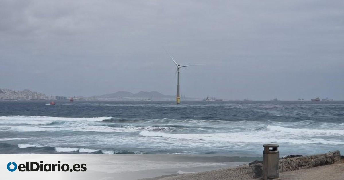 Hallado el cuerpo sin vida de una persona flotando boca abajo en el mar en la costa de Telde