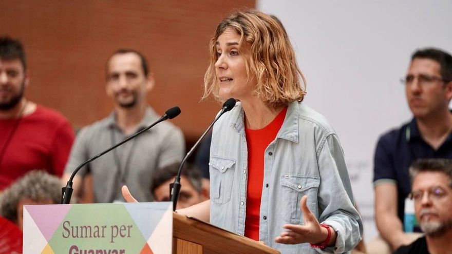 La líder de los comuns en el Parlament, Jéssica Albiach