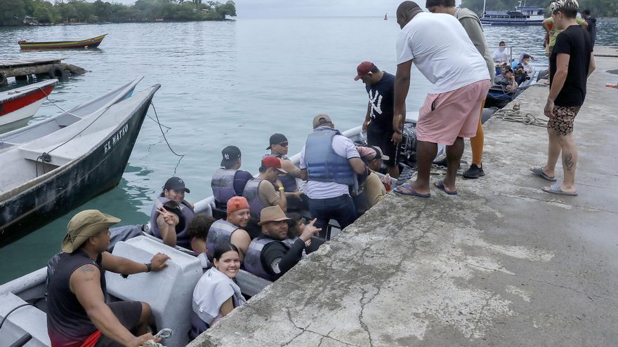 Sorteando el Darién, el éxodo a la inversa se lanza al mar