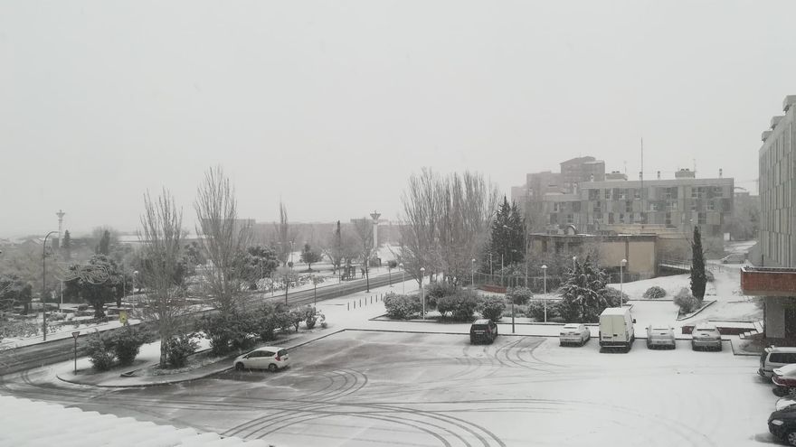 Nieve en Toledo