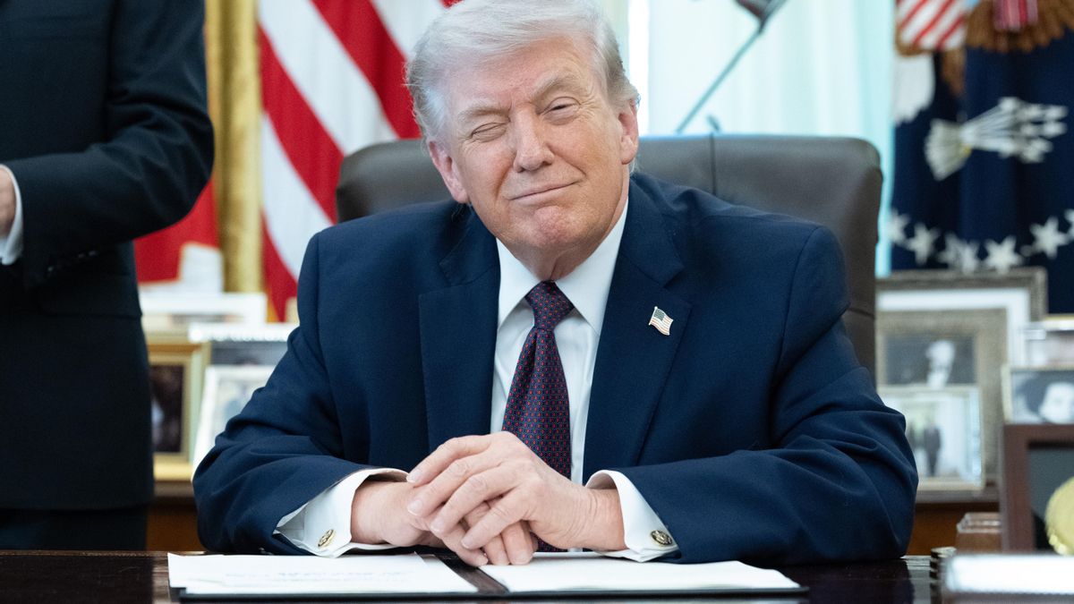 El presidente de EEUU, Donald J Trump