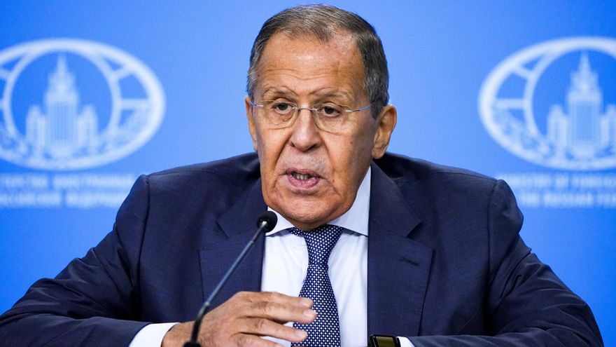 Foto de archivo del ministro ruso de Exteriores, Serguei Lavrov. EFE/EPA/ALEXANDER ZEMLIANICHENKO / POOL