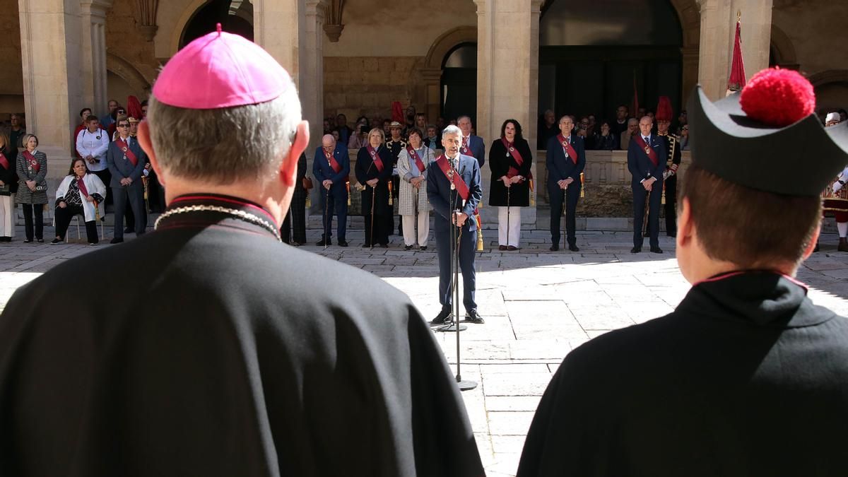 Ceremonia de Las Cabezadas en León. 
