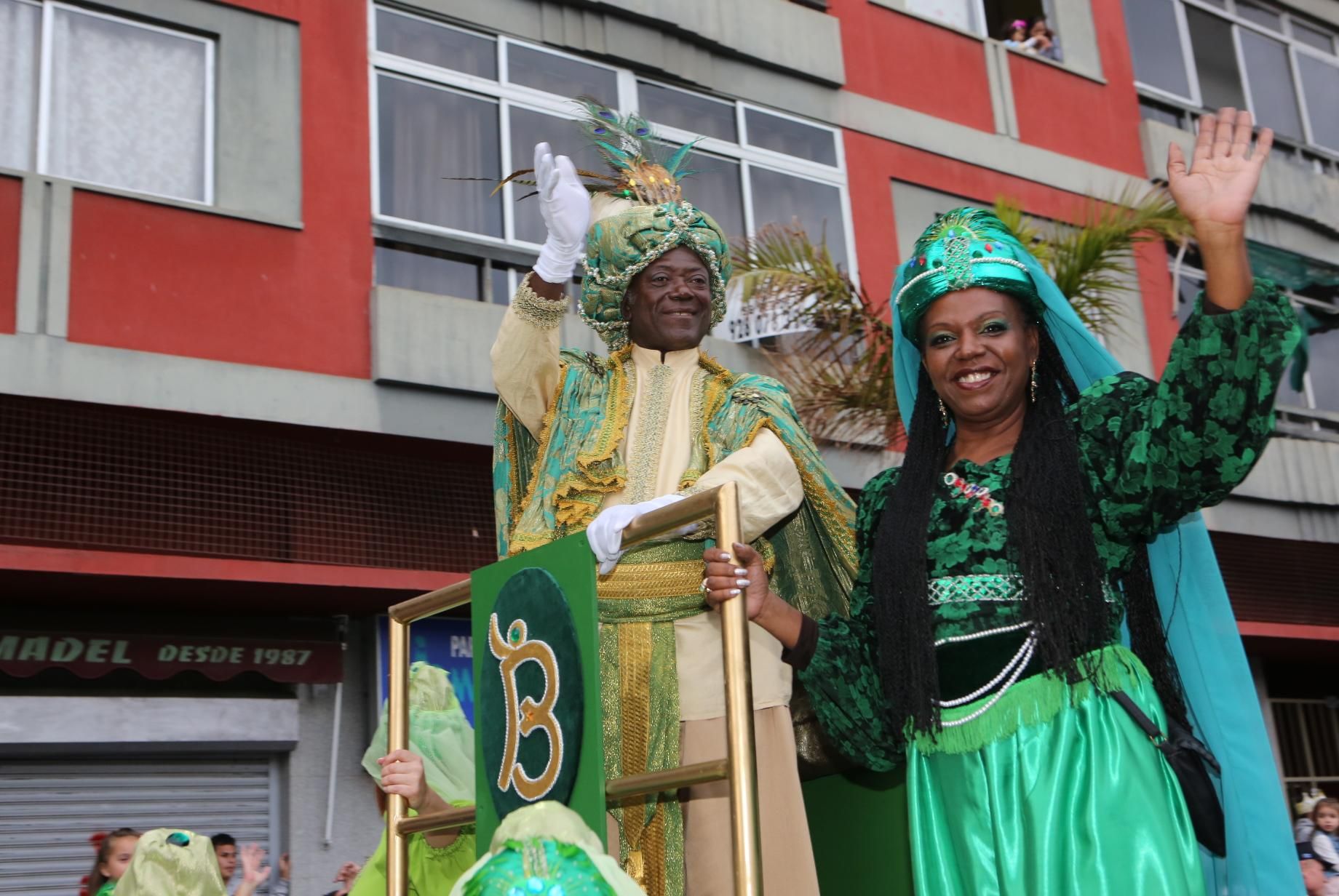 Cabalgata de Reyes Magos en Las Palmas de Gran Canaria. (Alejandro Ramos).
