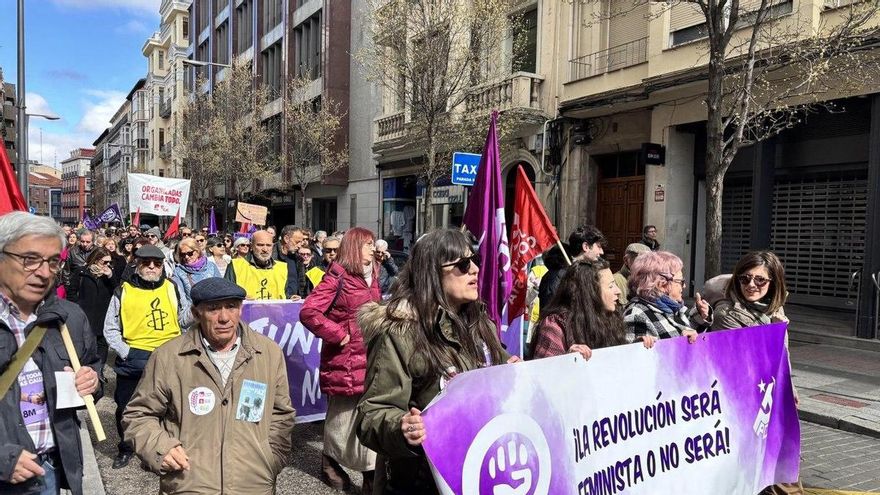 Manifestación del 8M en Valladolid