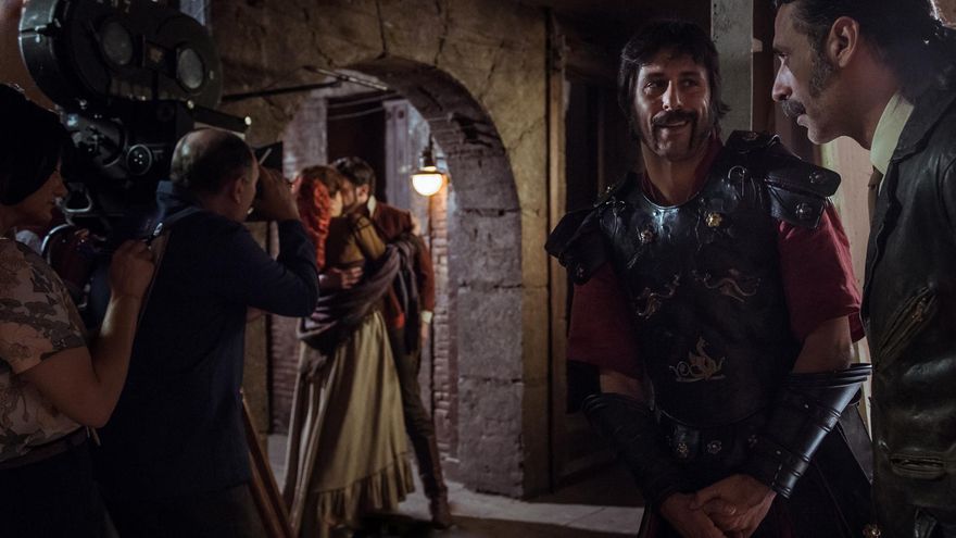 La patrulla, dentro del propio mundo de la televisión