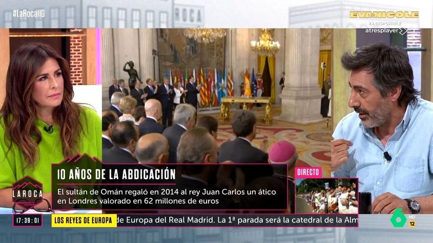 Juan del Val critica desde 'La Roca' a la prensa por proteger a la Casa Real: "No se les trata igual"