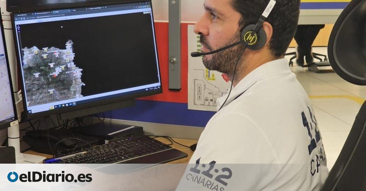 Herido un bañista por un golpe de mar en la costa de Arucas