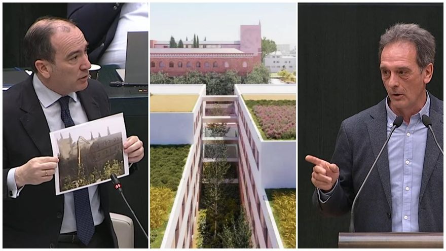 Talar 200 árboles para construir techos ajardinados: el PP aprueba en solitario el plan sobre el Noviciado de Chamartín