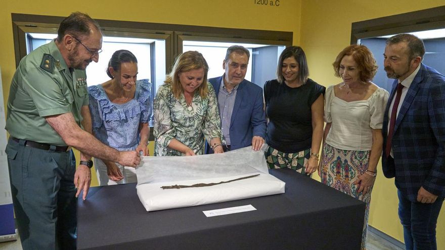 La espada en el Museo de Ciudad Real