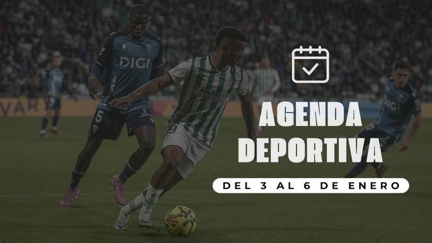 La agenda del deporte cordobés: el Córdoba CF y el Coto Córdoba CB estrenan el 2026