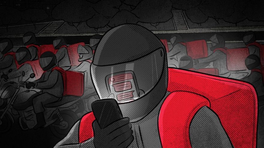 Así fue la campaña de propaganda de la mayor empresa de reparto de comida de Brasil para frenar las protestas laborales