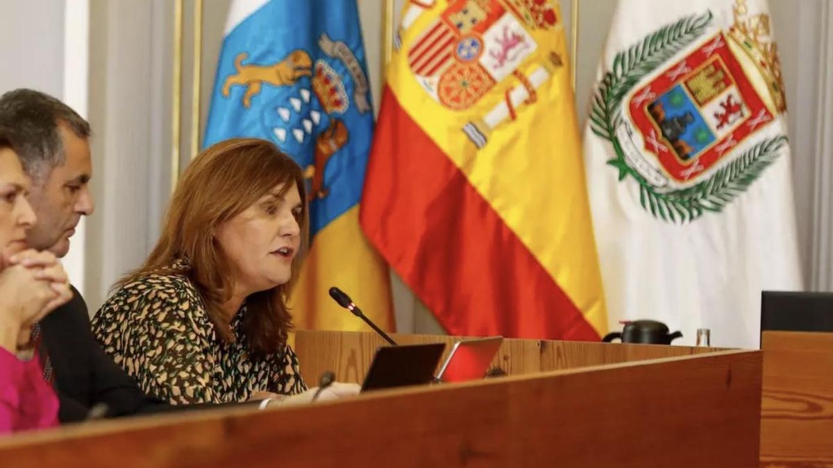 Imagen de archivo de la portavoz del PP en el Ayuntamiento de Las Palmas de Gran Canaria, Jimena Delgado.