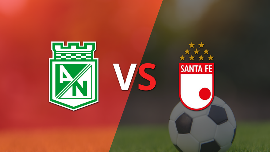 Doblete de Andrés Sarmiento en la goleada de At. Nacional frente a Santa Fe