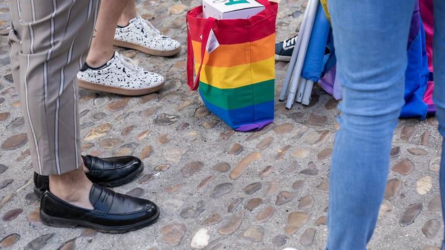Manifestación de reivindicación de la igualdad del colectivo LGTBI en Toledo