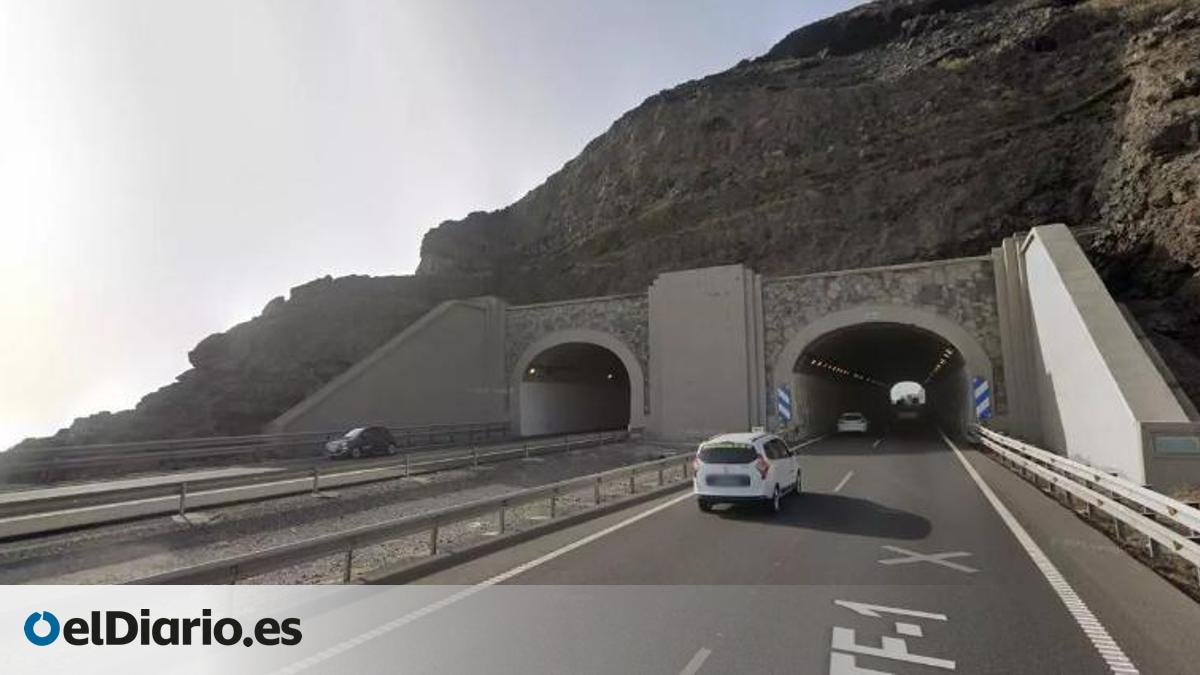 Fallece un motorista tras salirse de la vía en la autopista TF-1, a la altura de Güímar