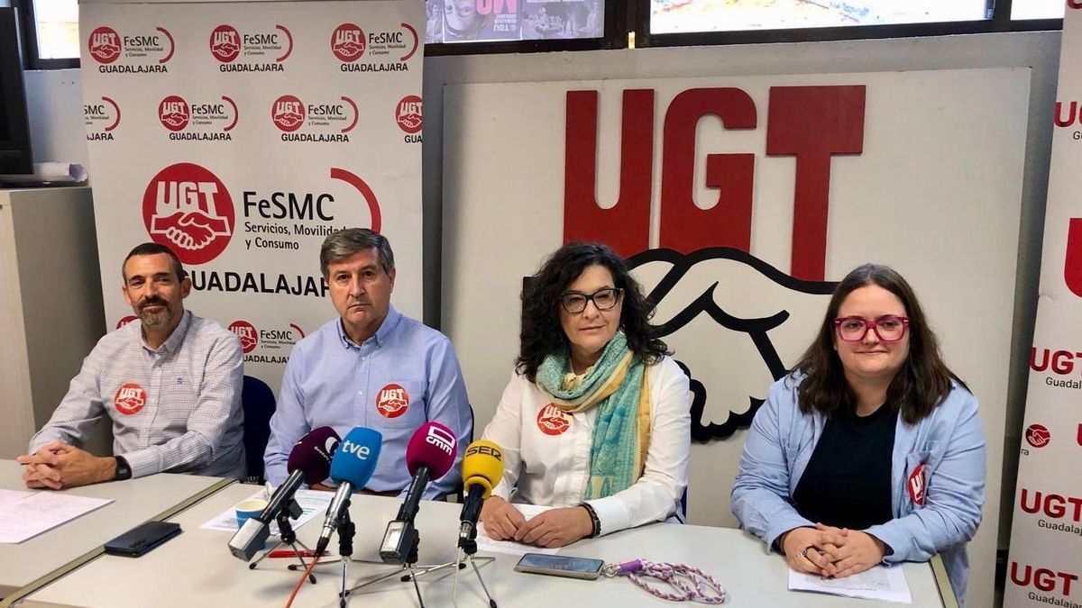 Rueda de prensa de UGT-CLM