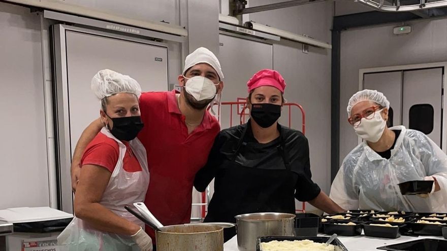 Foto cedida por WCK de las cocinas centrales