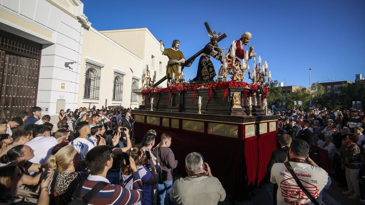 Salida procesional de la Hermandad de La O, en imágenes