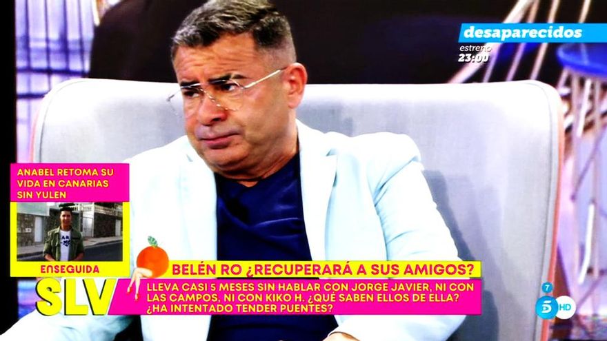 Jorge Javier sorprende con su reflexión en 'Sálvame': "Quiero iniciar otra vida que no tenga que ver con el trabajo"