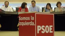 Reunión de la dirección del PSOE