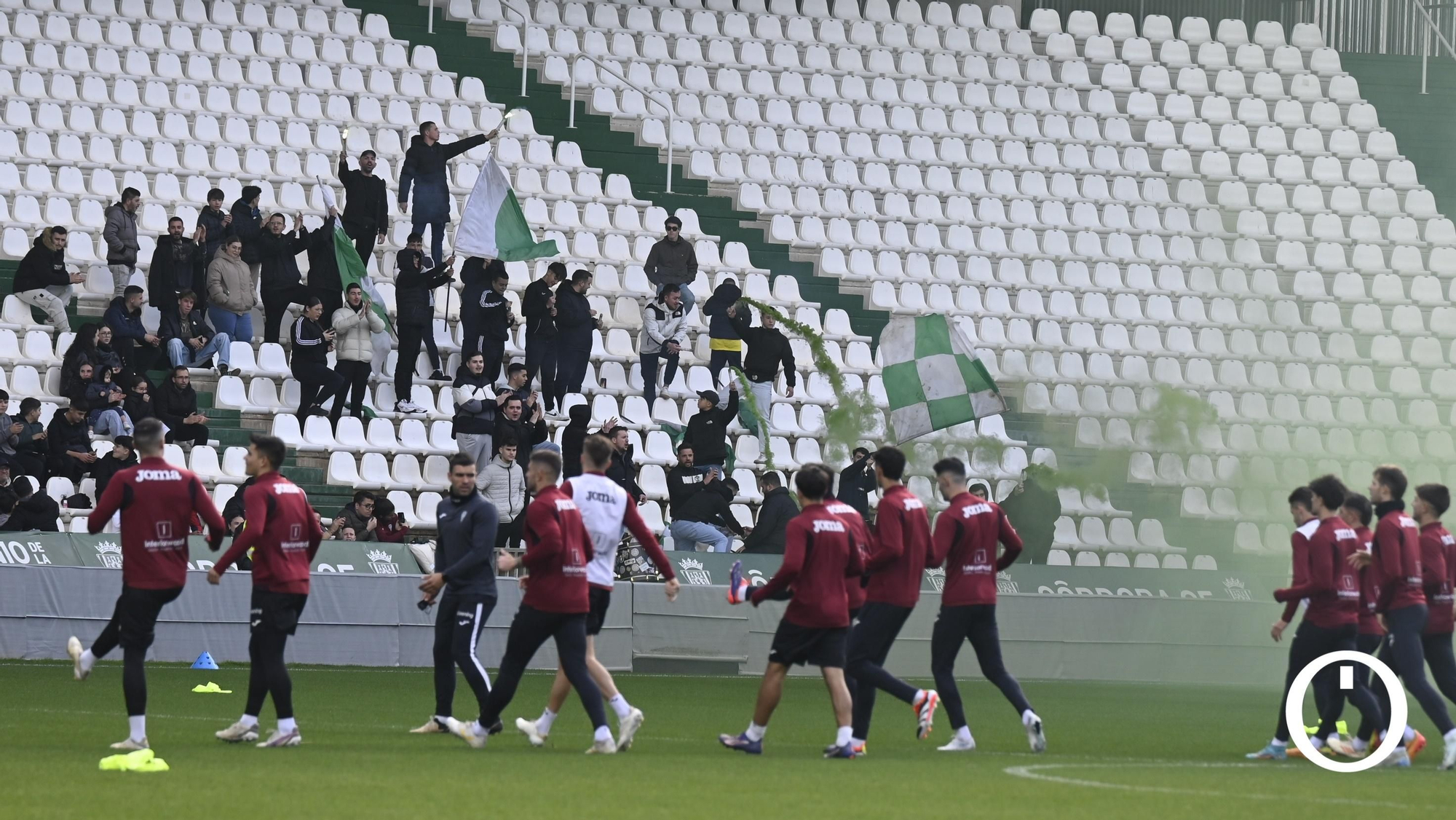 Entrenamiento del Córdoba CF