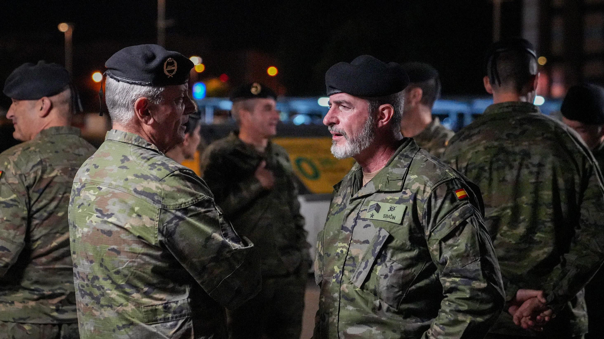 Llegada de la 1º rotación del contingente eFP XVII, con los componentes de la Brigada 'Guzmán el Bueno' X.