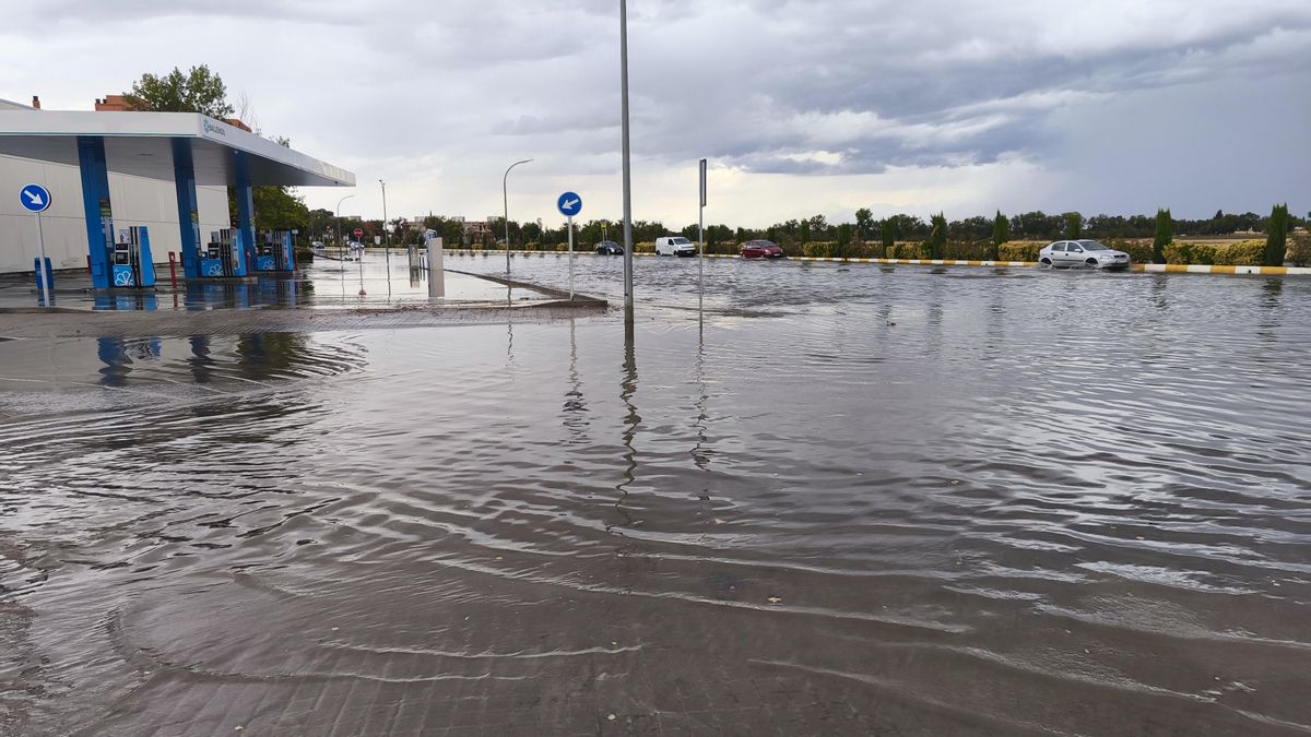 Inundaciones en Manzanares (Ciudad Real) el 2 de octubre de 2026