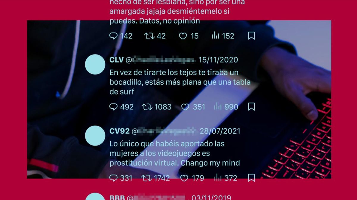 Mensajes que forman parte de la acusación