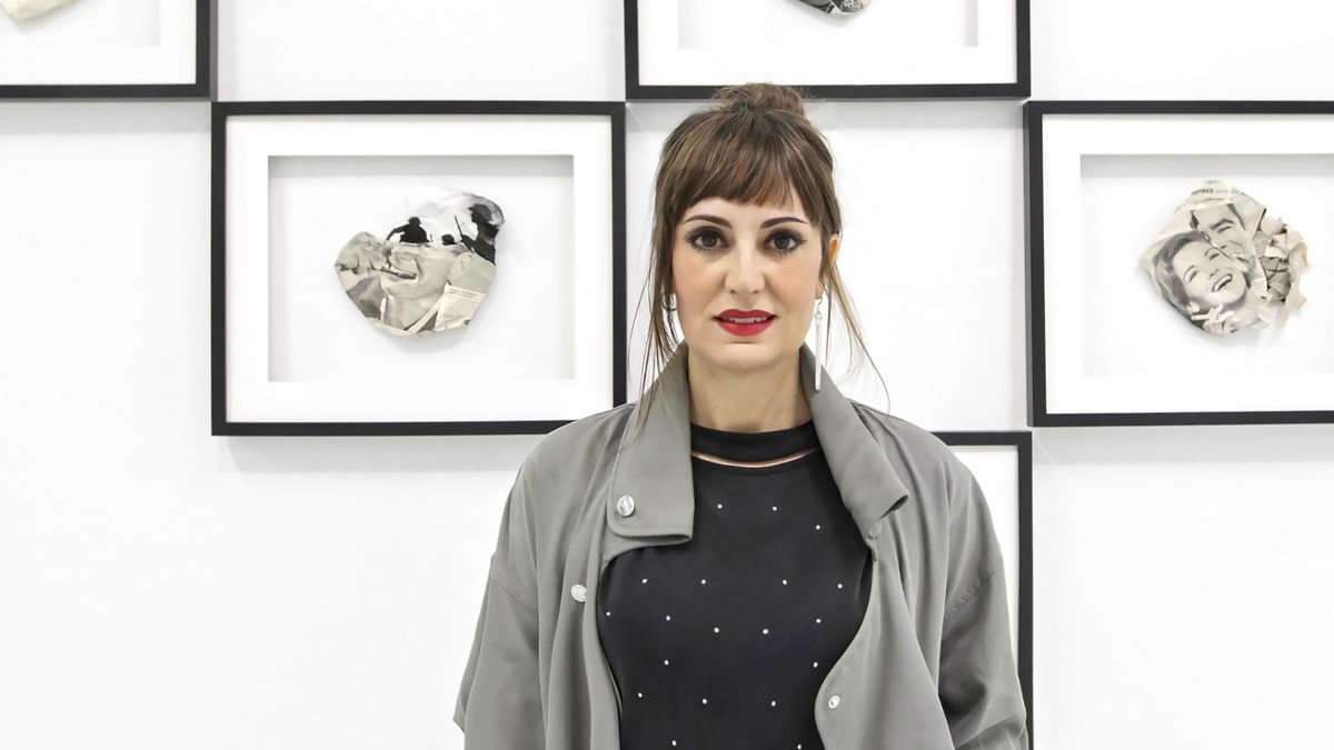 Miriam Martínez Abellán explora la posibilidad de "reconstruirnos" en el Museo de Historia de San Javier: "En las grietas hay belleza"