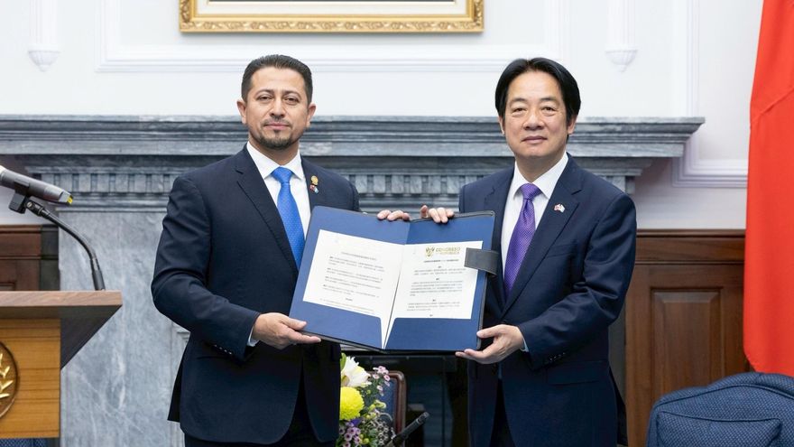 Taiwán busca trabajar con Guatemala para "fomentar el desarrollo y la prosperidad" global