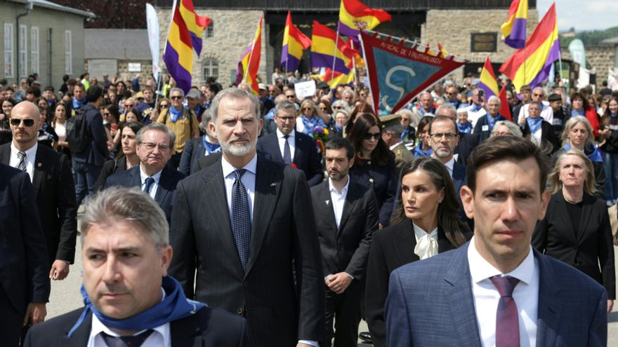 Los reyes Felipe VI y Letizia acuden a Mauthausen por el 80 aniversario de su liberación